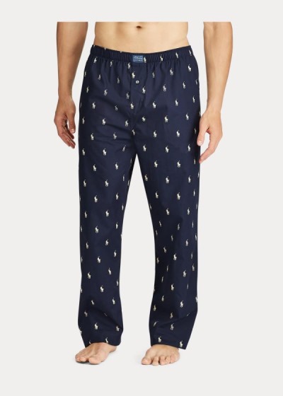 Men's Polo Ralph Lauren Allover Pony Pajama Bottoms | 519820APG